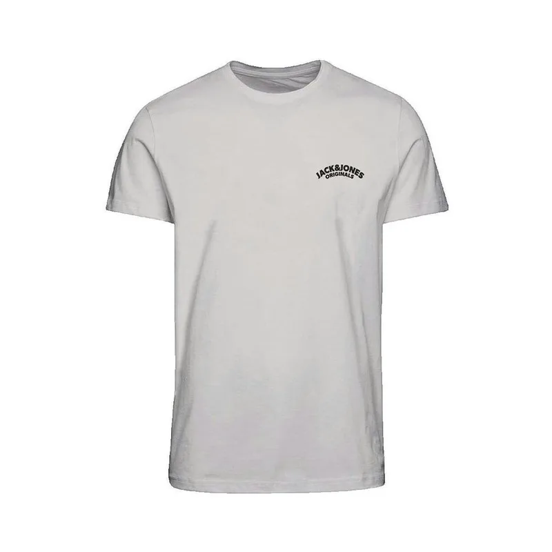 T-shirt με κοντά μανίκια Jack & Jones T-shirt Jack Jones Poppin blanc