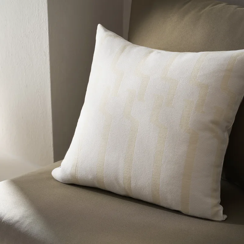 Μαξιλαροθήκη Διακόσμησης Gofis Home Clover Polar White 20-05-558/16 50x50