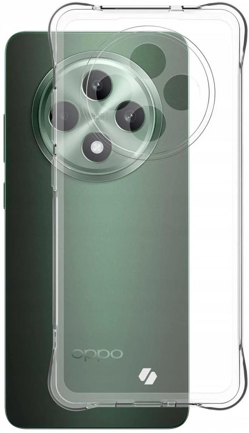 Διάφανη Θήκη Σιλικόνης - Oppo Reno12 F 5G / 12 F 4G / 12 FS 5G / 12 FS 4G - Spacecase Anti-Shock - 1mm - Clear (5905719111076)