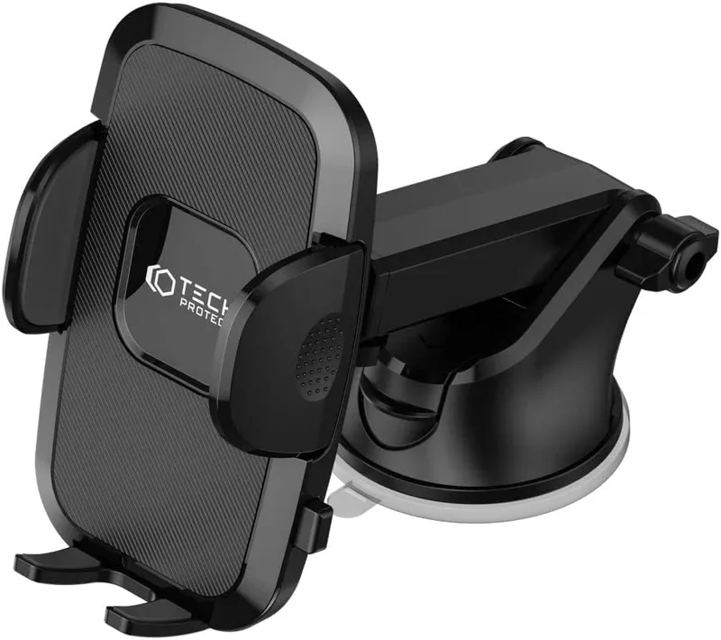 Tech-Protect V3 Universal Dashboard & Windshield Car Mout - Ρυθμιζόμενη Βάση Στήριξης Κινητών / Smartphone 4.7" - 6.9" με Βεντούζα για Ταμπλό / Παρμπρίζ Αυτοκινήτων - Black (9589046926778)