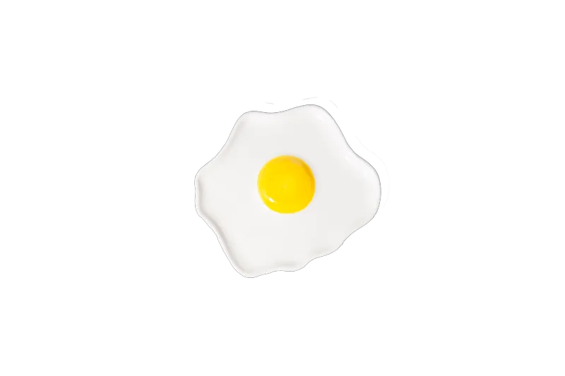 DOIY, Trinket Tray, Fast Food, Egg