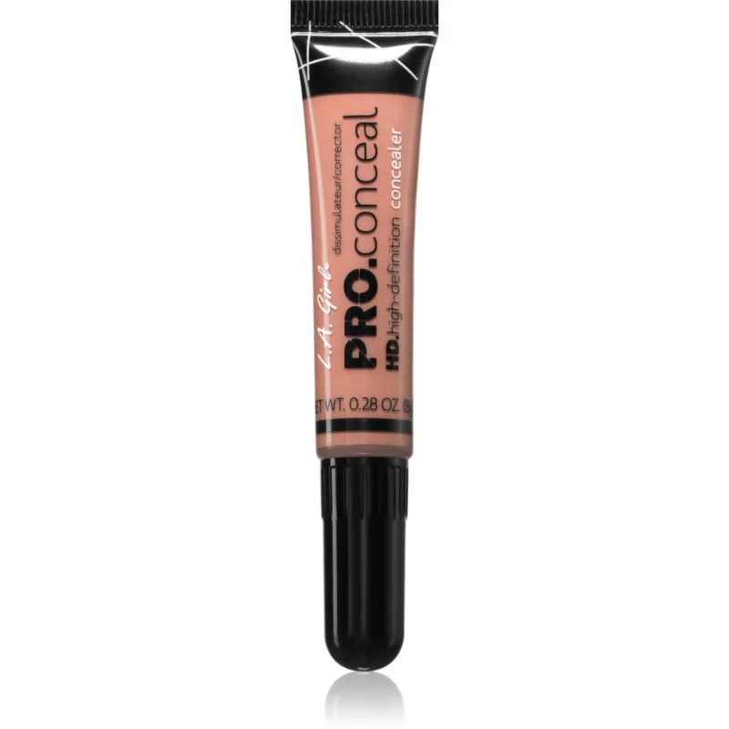 L.A. Girl Cosmetics HD Pro. Conceal υγρό κονσίλερ απόχρωση Peach 8 γρ
