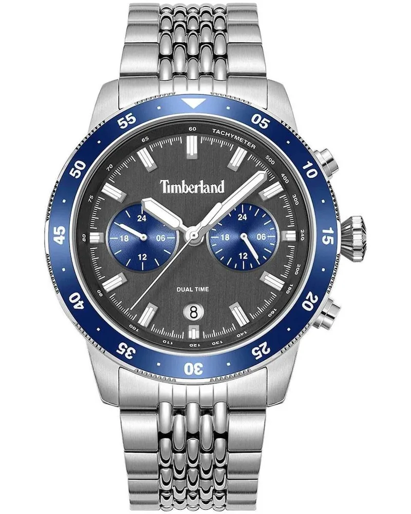 TIMBERLAND Parkman - TDWGK0094303, Silver case with Stainless Steel Bracelet