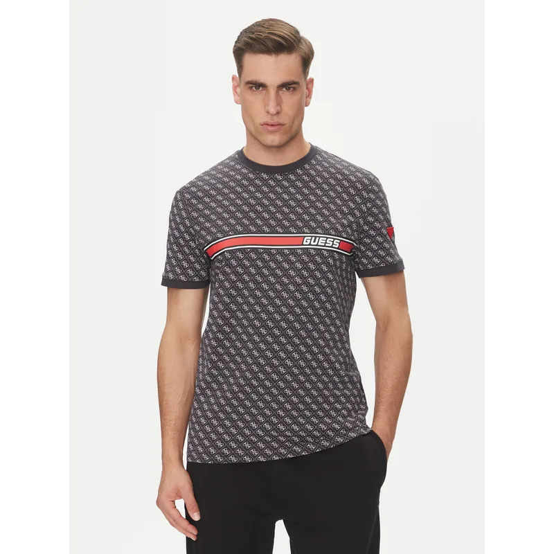 Guess T-Shirt Jamey Z2BI09 J1314 Μαύρο Regular Fit