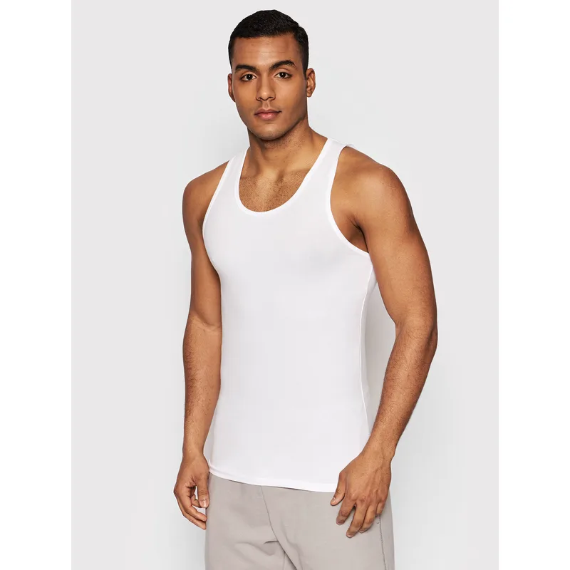 United Colors Of Benetton Tank top 3OP82H257 Λευκό Regular Fit
