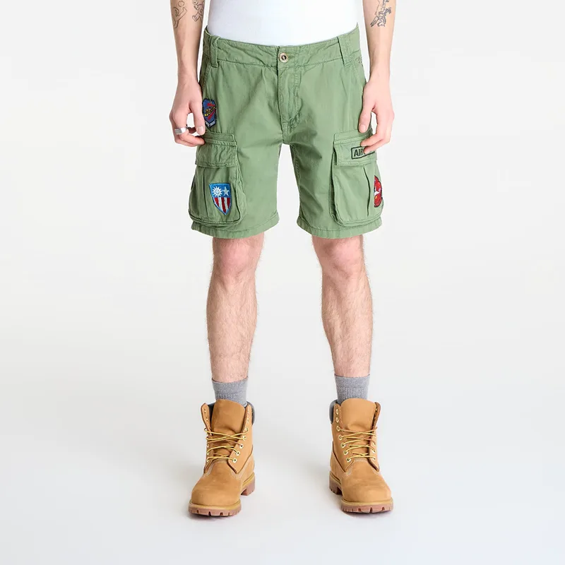 Σορτς Alpha Industries Flying Tigers Shorts Vintage Green M