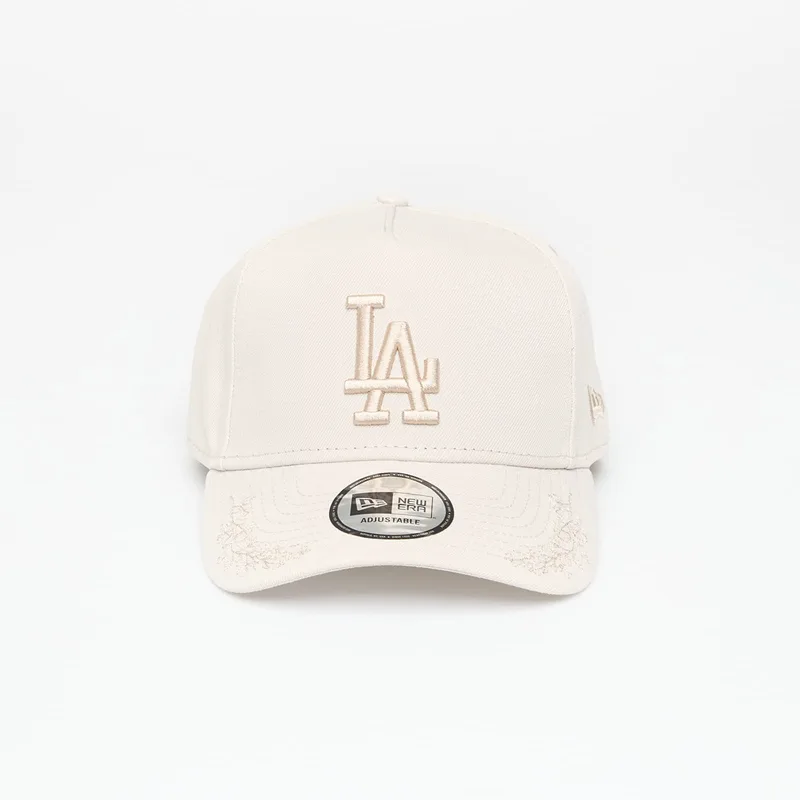 Cap New Era LA Dodgers MLB Tonal Icon 9FORTY E-Frame Adjustable Cap Cream Universal