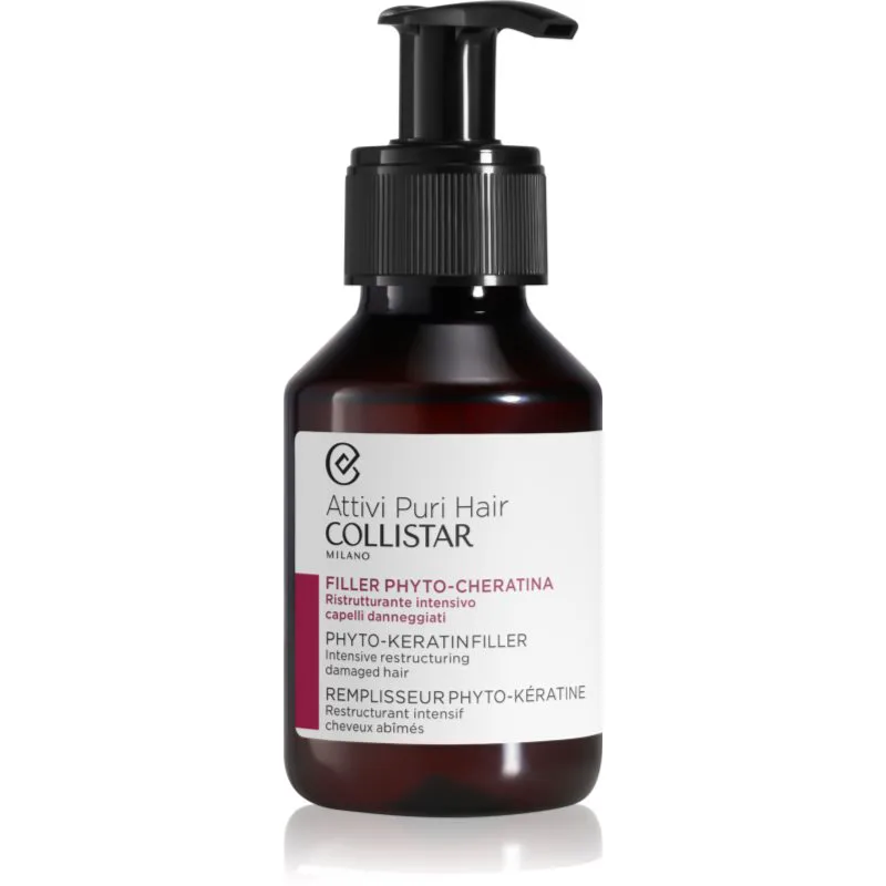 Collistar Hair Collistar Phyto-Keratin Filler Intensive Restructuring φροντίδα πριν τη περιποιήση με σαμπουάν με κερατίνη 100 ml