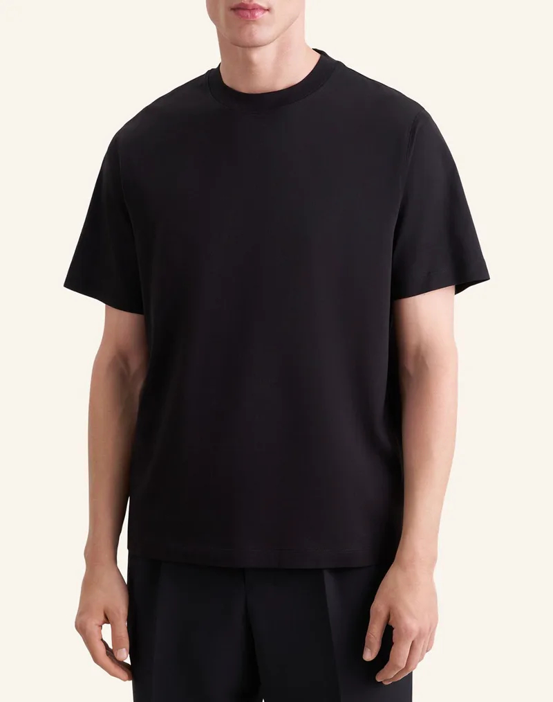SEIDENSTICKER BASIC T-SHIRT MERCERIZ 849665-39 Black