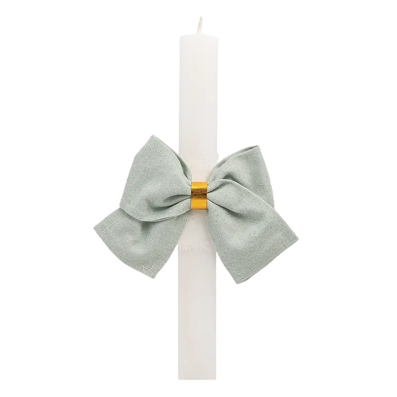 Beauty Home ΛΑΜΠΑΔΑ ΛΕΥΚΗ 33cm ΦΙΟΓΚΟΣ ΒΕΡΑΜΑΝ ΧΡΥΣΟ LUREX