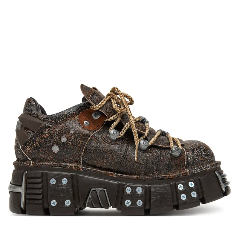 Αθλητικά NEW ROCK M-120N-C83 Καφέ