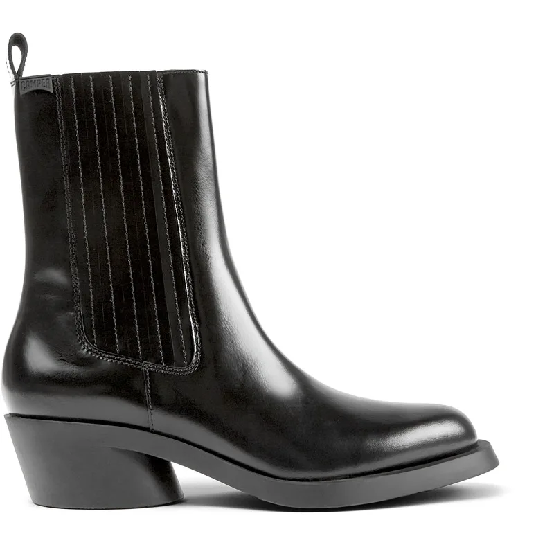 CAMPER Bonnie - Μπότες Για Γυναικεία - Μαύρο, Μέγεθος 39, Smooth leather
