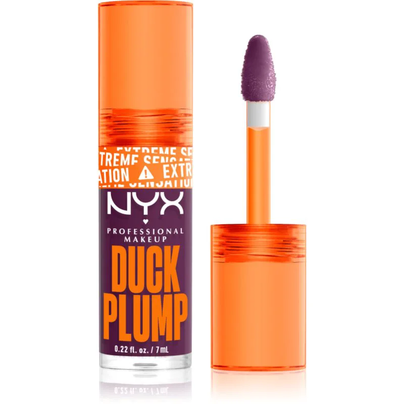NYX Professional Makeup Duck Plump λιπ γκλος για αύξηση του αποτελέσματος απόχρωση 17 Pure Plump 7 ml