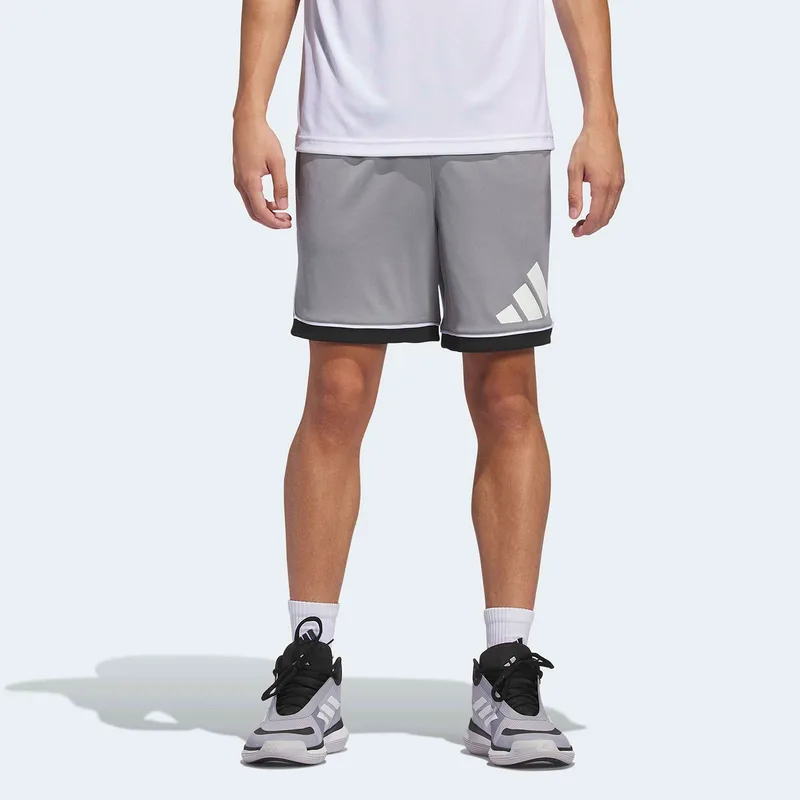ADIDAS BASKETBALL BADGE OF SPORTS SHORTS ΓΚΡΙ