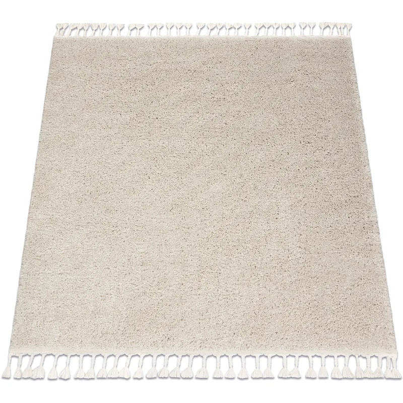Χαλιά Rugsx Χαλί BERBER τετράγωνο 9000 κρέμα 120x120 cm