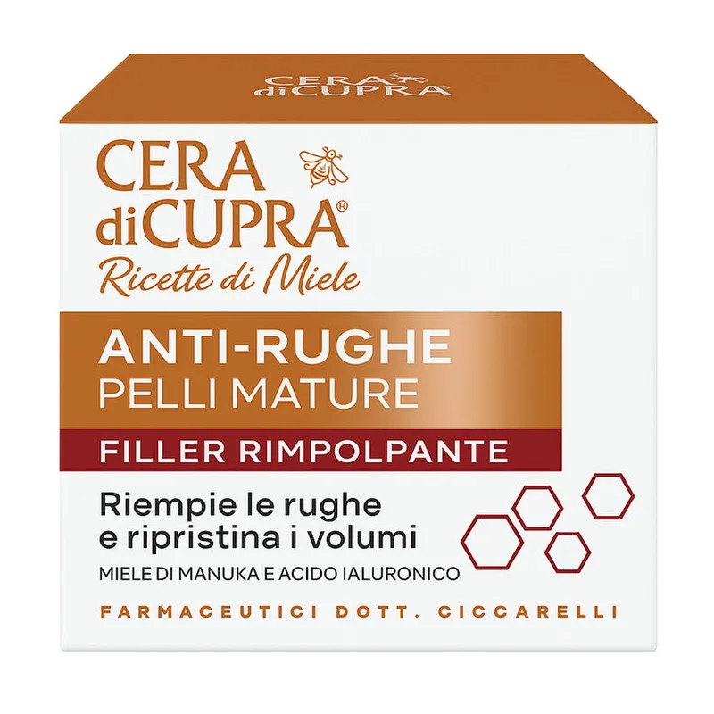Cera di cupra Plumping Face Cream - Anti-Wrinkle for Mature Skin 50 ml