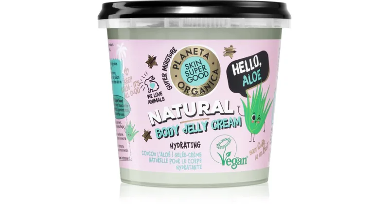 Natura Siberica Hello Aloe Body Moisturizing Gel Cream 360ml