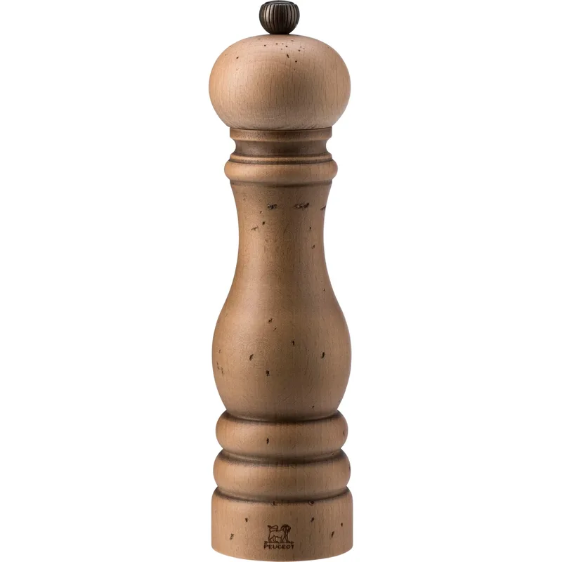 Peugeot Paris 22 cm Pepper Mill in Beech Wood with Antique Finish