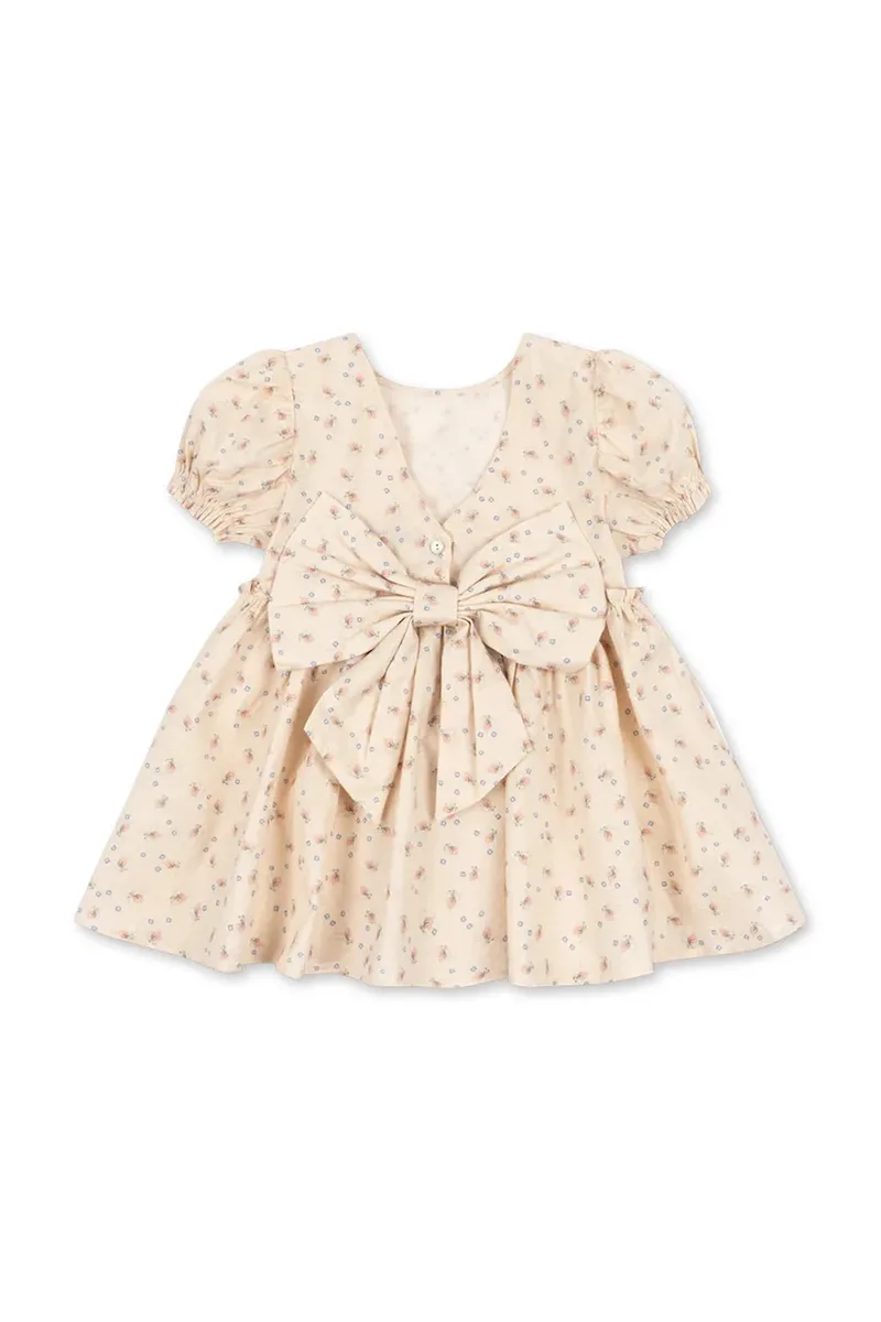Konges Sløjd φόρεμα EVIA BOW DRESS GOTS