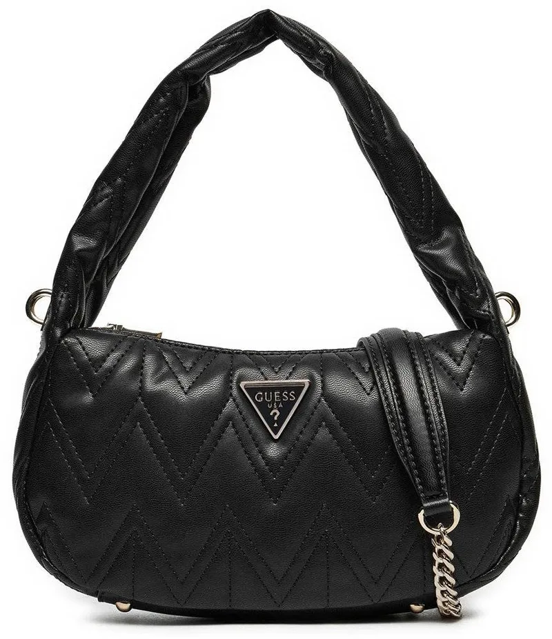 ΤΣΑΝΤΑ ΧΕΙΡΟΣ GUESS EDA TOP ZIP HWQG9505180 ΜΑΥΡΟ