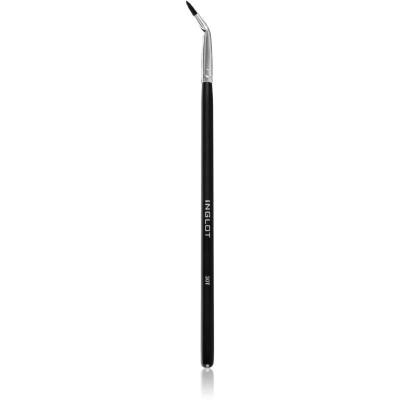 Inglot Makeup Brush καμπυλωτό πινέλο για λάινερ ματιών 30T 1 τμχ
