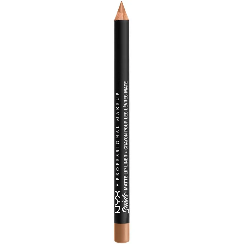 Nyx Professional Makeup Suede Matte Lip Liner Μολύβι Χειλιών που Προσφέρει Μέτρια προς Πλήρη Κάλυψη & Πραγματικά Ματ Φινίρισμα 1gr - London