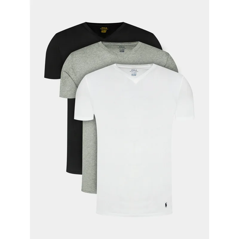 Polo Ralph Lauren Σετ t-shirts 714936903002 Έγχρωμο Slim Fit