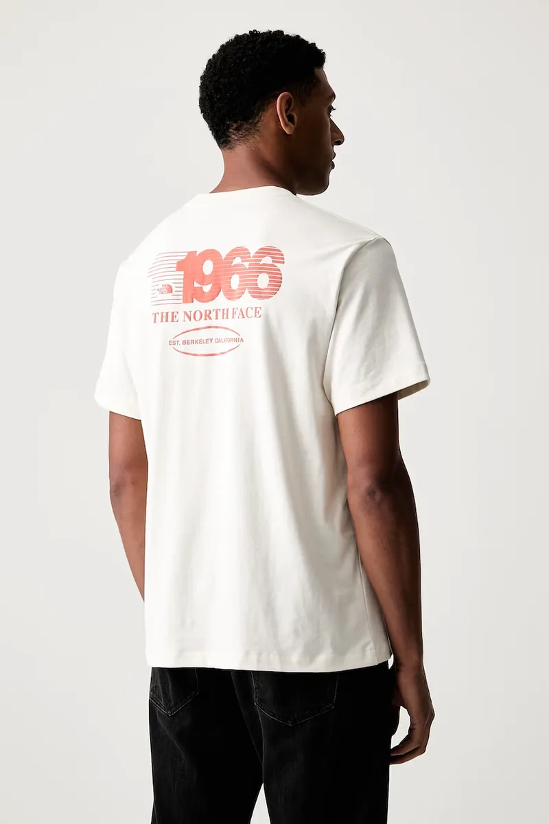 The North Face t-shirt ανδρικό βαμβακερό TRACK RELAXED