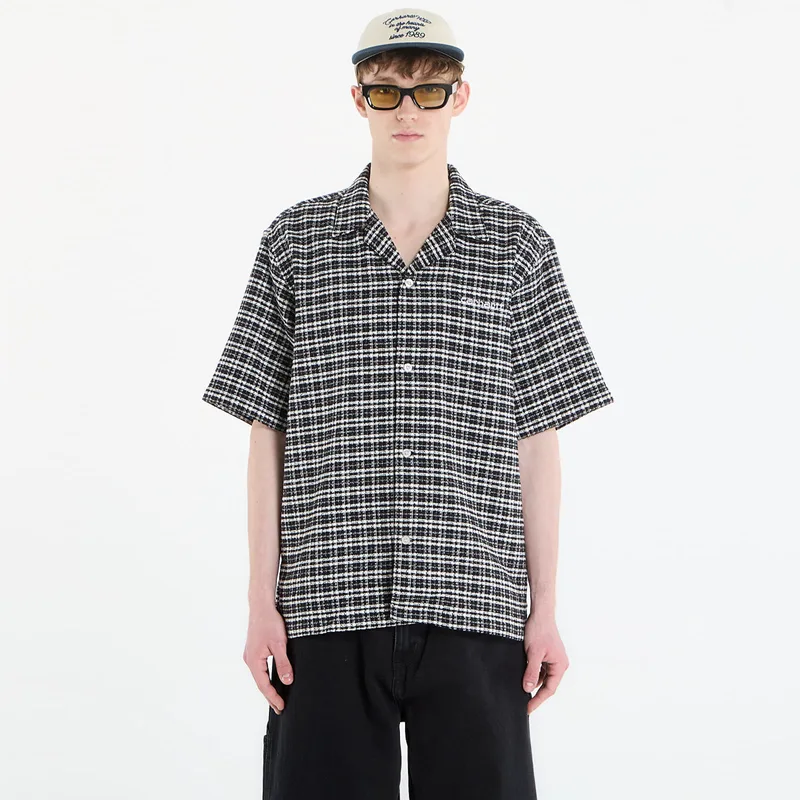 Πουκάμισο Carhartt WIP S/S Kander Shirt UNISEX Kander Check/ Black S