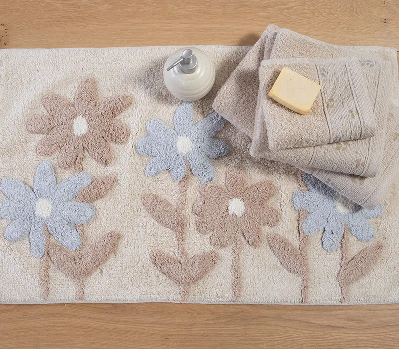 Ταπέτο μπάνιου 50x80 Nef-Nef Homeware DREAMEL Μπεζ