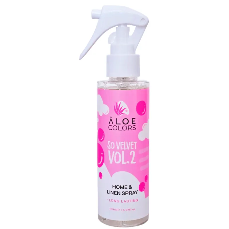 Aloe Colors So Velvet Vol.2 Home & Linen Spray Αρωματικό Σπρέι για τον Χώρο του Σπιτιού & για τα Υφάσματά σας με Αντλία 150ml