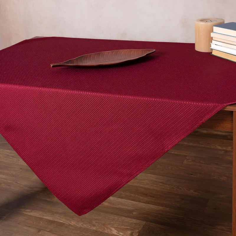 Τραπεζομάντηλο (150x210) Silk Fashion Nelly Bordeaux