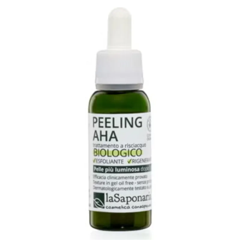 La saponaria Pure Actives - AHA Peeling, 30 ml