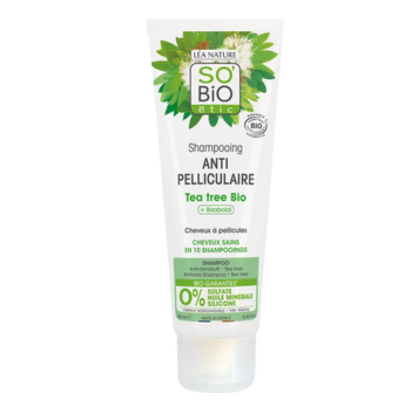 LÉa nature so bio étic Tea Tree & Bisabolol Anti-Dandruff Shampoo 250 ml