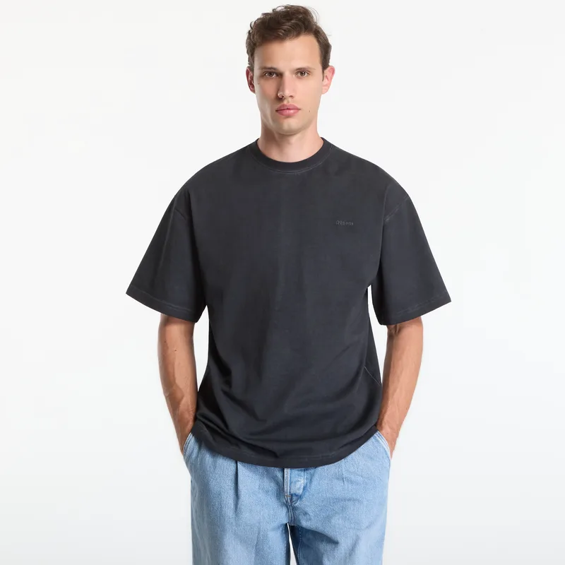 T-shirt Queens Men's Oversized Tee Washed Black L