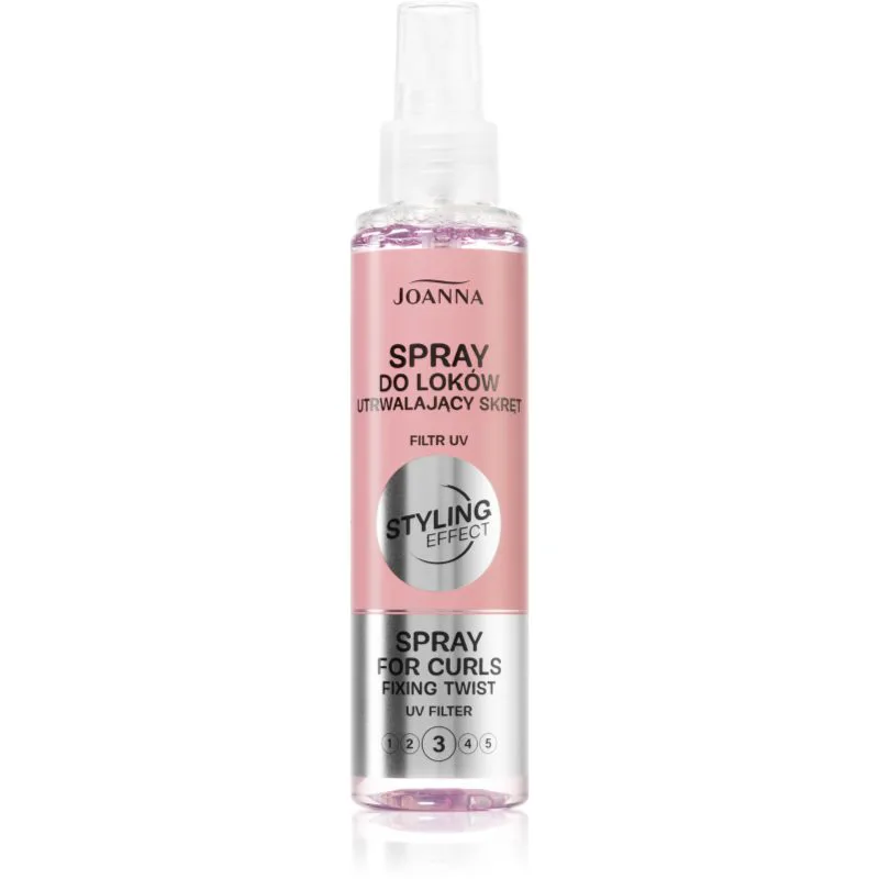 Joanna Styling Effect σταθεροποιητικό σπρέι σε σγουρά μαλλιά 150 ml