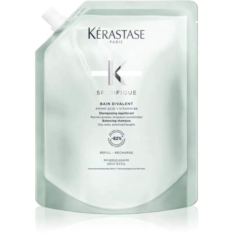Kérastase Specifique Bain Divalent σαμπουάν για βαθύ καθαρισμό Για λιπαρό δέρμα της κεφαλής Refill 500 ml