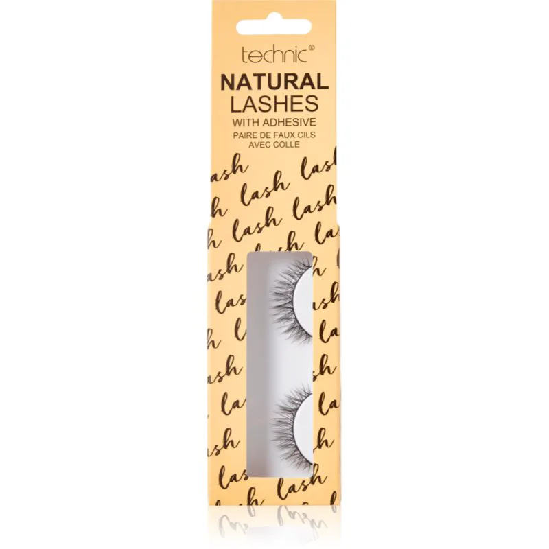Technic Cosmetics Natural Lashes τεχνητές βλεφαρίδες BC19 1 ζευγάρι
