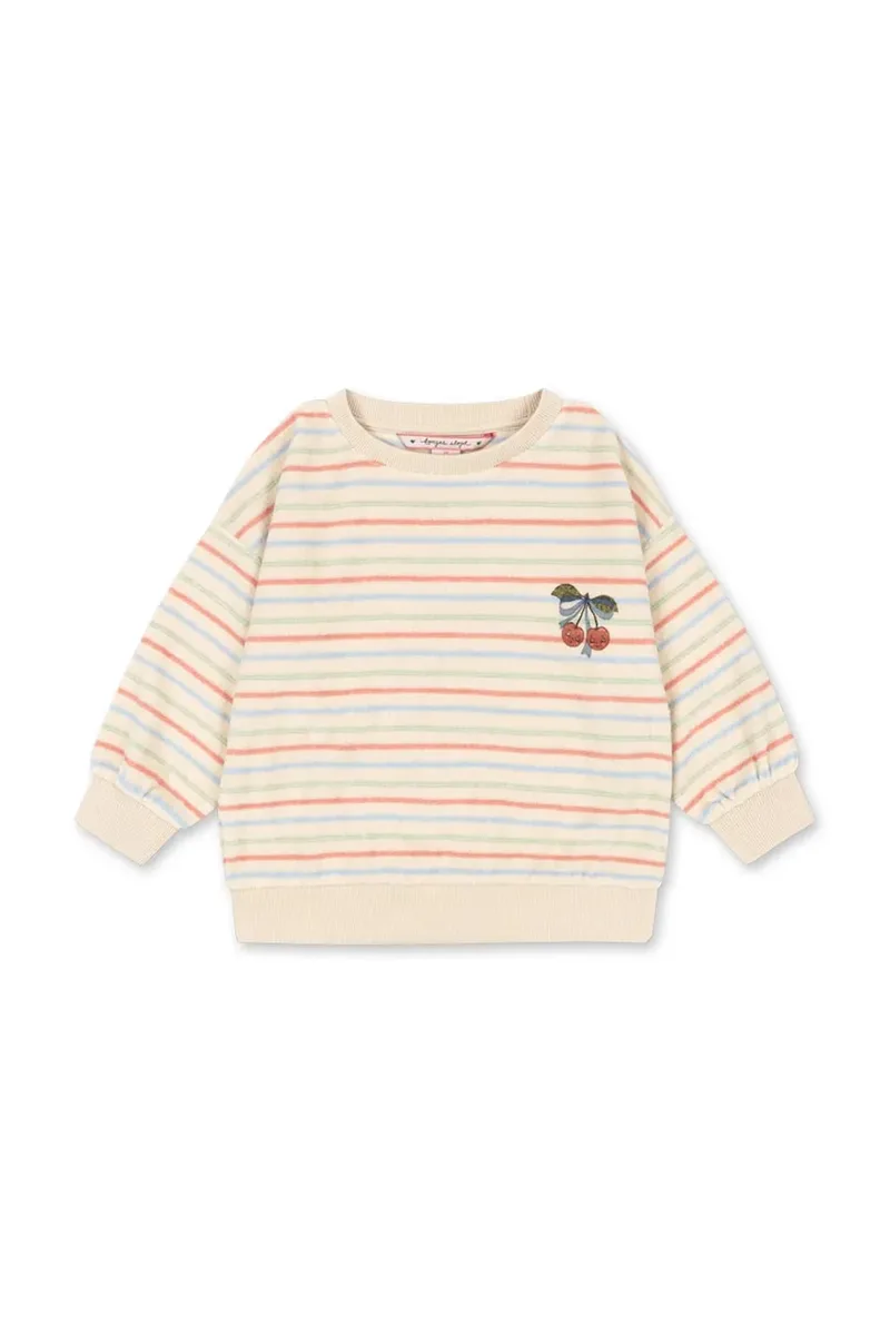 Παιδική μπλούζα Konges Sløjd ITTY RIB SWEAT SHIRT GOTS