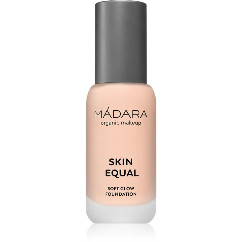 MÁDARA Skin Equal λαμπρυντικό μεικ απ για φυσική εμφάνιση SPF 15 απόχρωση #30 Rose Ivory 30 ml