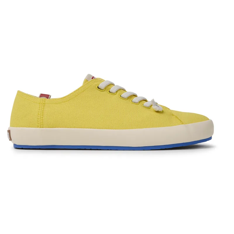 CAMPER Peu Rambla - Sneakers Για Ανδρικα - Κίτρινο, Μέγεθος 39, Cotton fabric
