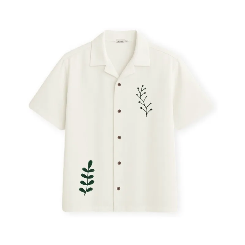 Πουκάμισο με κοντά μανίκια Imago Sycamore Shirt - Cru