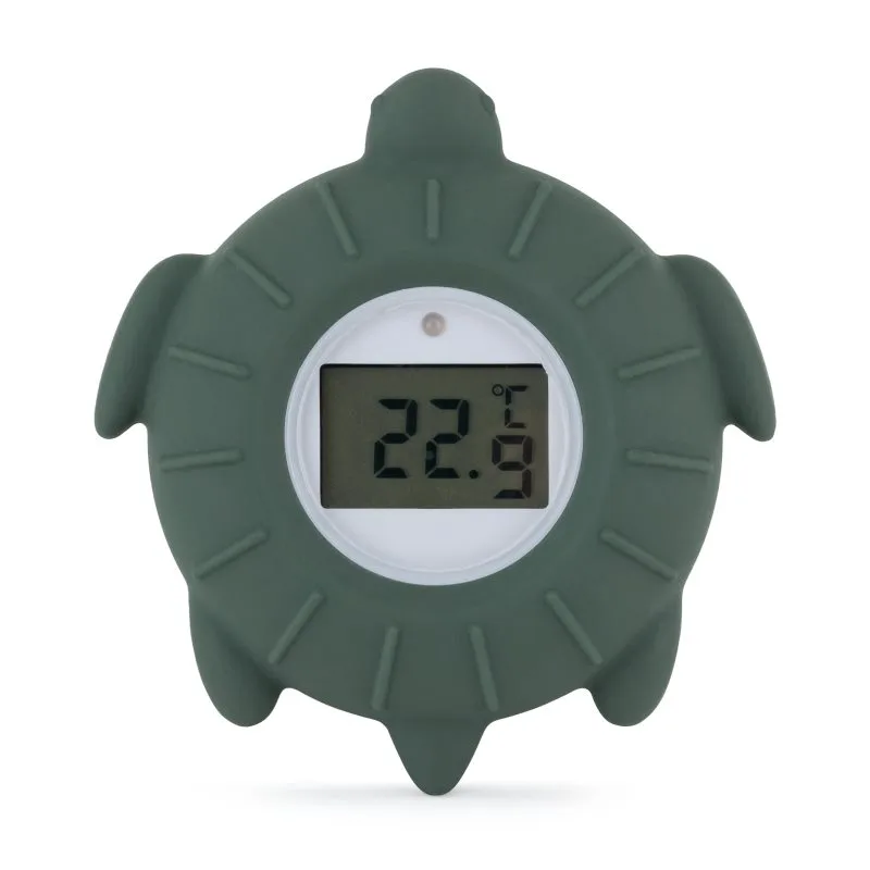 Petite&Mars Digital Silicone Water Thermometer 0m+ ψηφιακό θερμόμετρο στη μπανιέρα Turtle Terry 1 τμχ