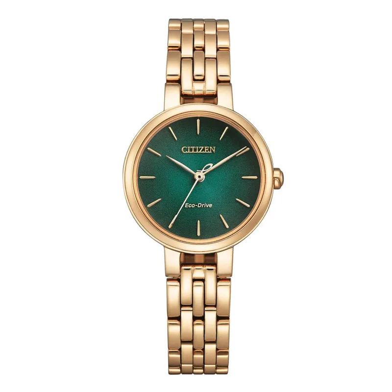 CITIZEN Eco-Drive Rose Χρυσό Stainless Steel Bracelet EM0993-82Z