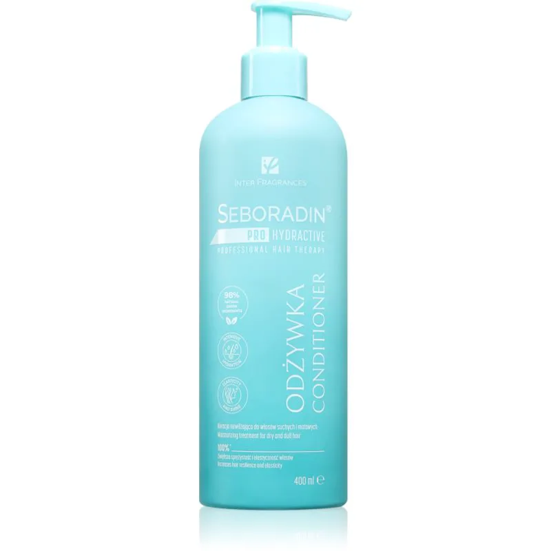 Seboradin PRO HYDRACTIVE Moisturizing Conditioner ενυδατικό μαλακτικό για ξηρά μαλλιά 400 ml