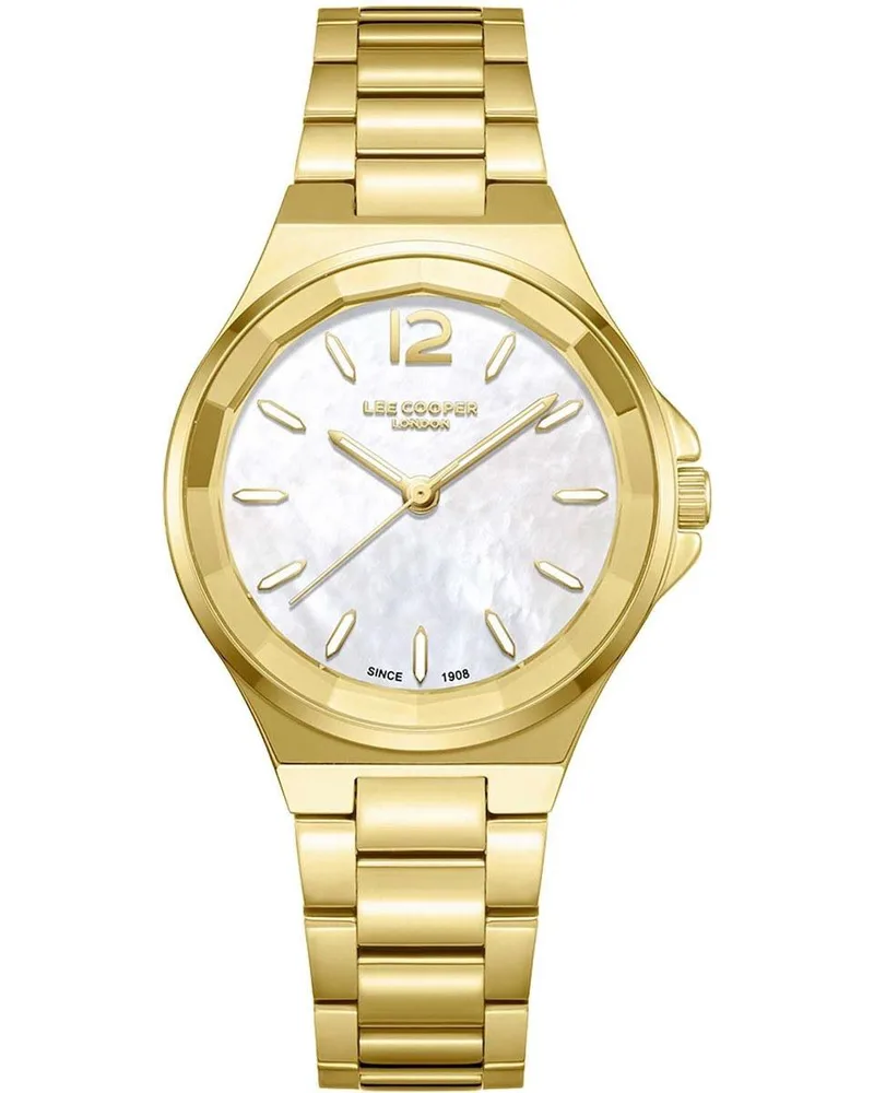 LEE COOPER Ladies - LC08286.120, Χρυσό case with Metal Bracelet