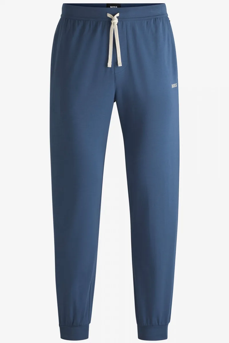 BOSS HOMEWEAR ΠΑΝΤΕΛΟΝΙ ΦΟΡΜΑ MIX&MATCH PANTS ΜΠΛΕ