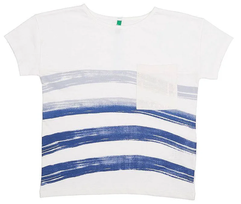 T-SHIRT BENETTON ART I GIRL ΛΕΥΚΟ (120 CM)-(6-7 ΕΤΩΝ)