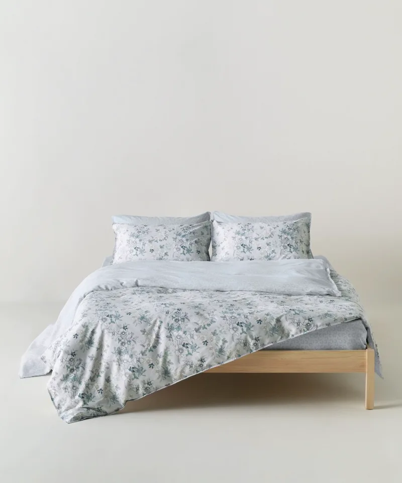 Κουβερλί Υπέρδιπλο Kentia Vervita 22 Grey-White-Beige-Mint 230x250