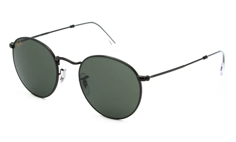 RAY BAN ΓΥΑΛΙΑ ΗΛΙΟΥ RAY BAN ROUND METAL 3447 919931 5021 3447 Μαύρο